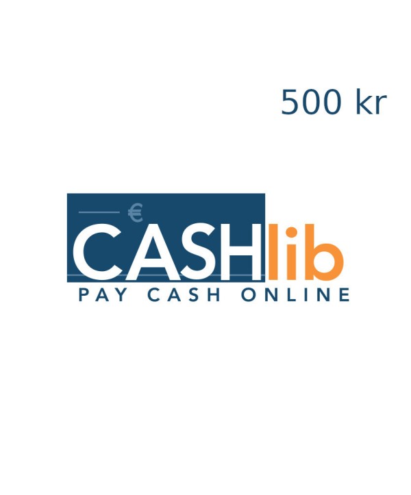 CASHlib NOK 500 Prepaid Card NO Key 